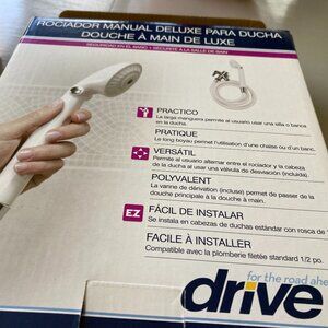 Drive Medical ☆ Deluxe Handheld Shower Spray ☆ White ☆ NEW IN BOX FAST SHIP
